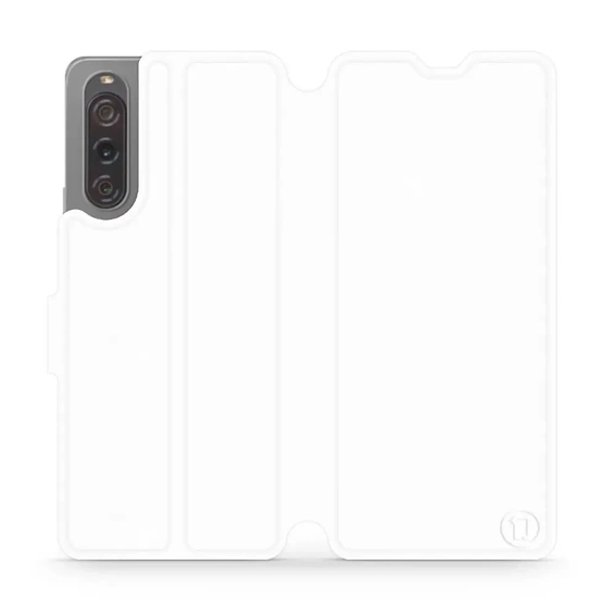 Phone Case Sony Xperia 10 V - Design White&Orange