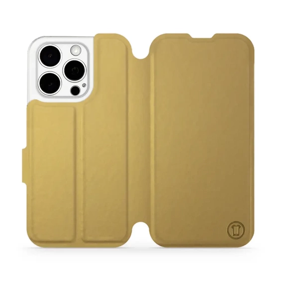 Phone Case Apple iPhone 15 Pro - Design Gold&Orange