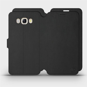 Etui Soft Touch do Samsung Galaxy J7 2016 - wzór Satynowa czerń