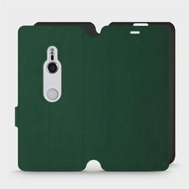 Phone Case Sony Xperia XZ3 - Design Green with Black