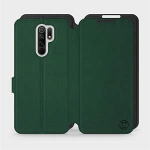Phone Case Xiaomi Redmi 9 - Design Green with Black