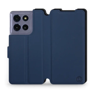 Phone Case Motorola Moto G86 5G - Design Navy with Black
