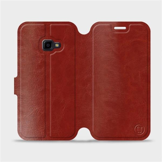 Phone Case Samsung Galaxy Xcover 4 - Design Brown&Orange