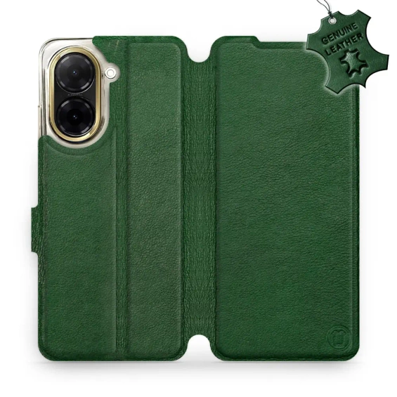 Phone Case Xiaomi Redmi A5 - Design Green Leather