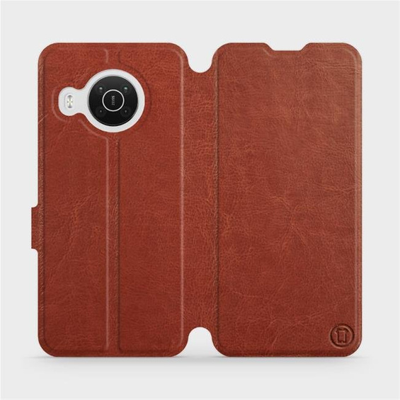 Phone Case Nokia X10 - Design Brown&Orange