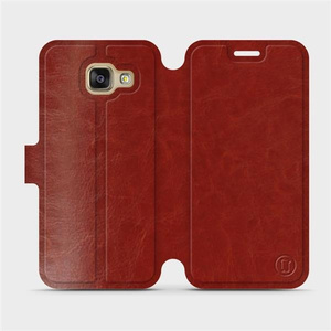 Hülle für Samsung Galaxy A3 2016 - Farbe Brown&Gray