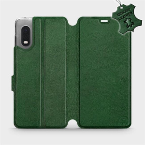 Phone Case Samsung Galaxy Xcover Pro - Design Green Leather