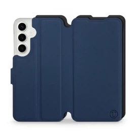 Phone Case Samsung Galaxy S24 Plus - Design Navy with Black