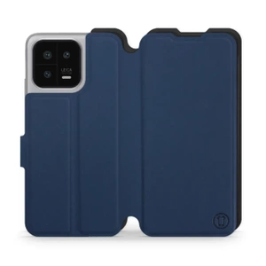 Etui Soft Touch do Xiaomi 13 - wzór Głęboki granat z czernią