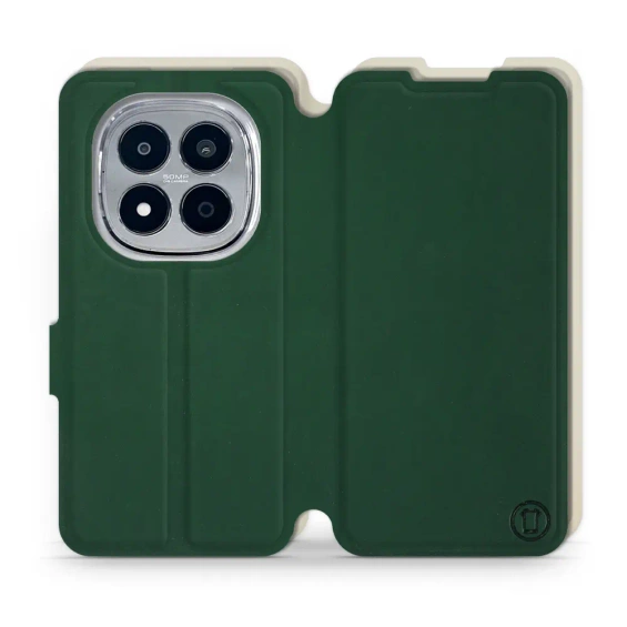 Hülle für Xiaomi Redmi Note 15 Pro 5G - Farbe Grün mit Platin