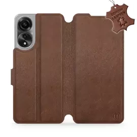 Phone Case OPPO A78 5G - Design Brown Leather