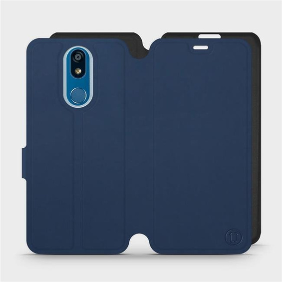 Phone Case LG K40 - Design Navy with Black