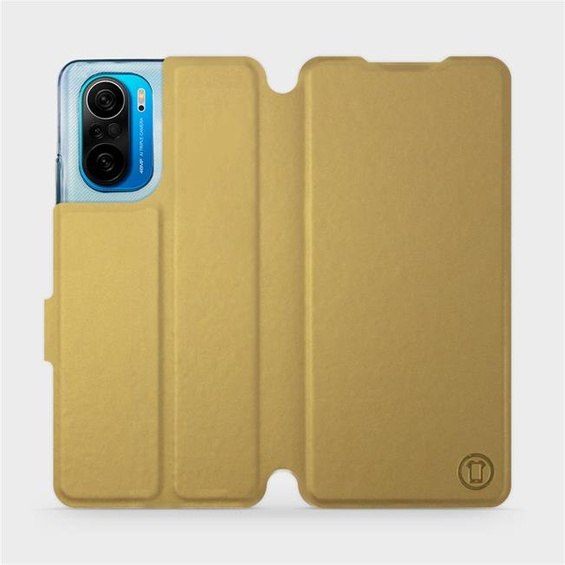 Etui do Xiaomi POCO F3 - wzór Gold&Gray