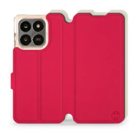 Phone Case Huawei Honor X7d - Design Red with Platinum