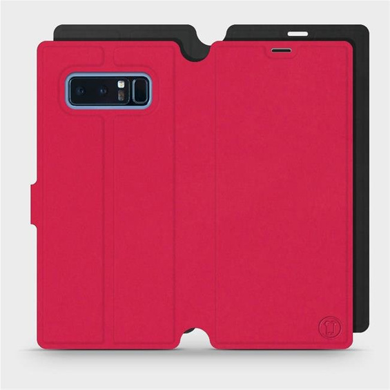 Phone Case Samsung Galaxy Note 8 - Design Red with Black