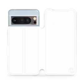 Phone Case Google Pixel 8 Pro - Design White&Orange