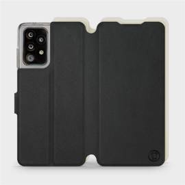 Phone Case Samsung Galaxy A52S 5G - Design Black with Platinum