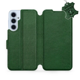 Hülle für Samsung Galaxy M35 5G - Farbe Green Leather