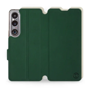 Phone Case Sony Xperia 1 VI - Design Green with Platinum