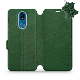 Phone Case LG K40 - Design Green Leather