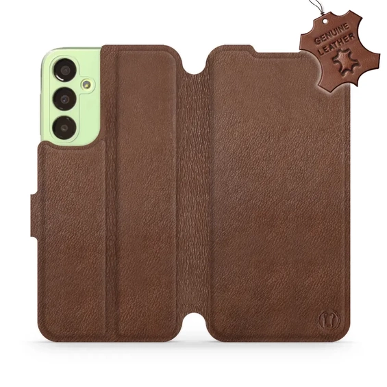 Phone Case Samsung Galaxy A24 - Design Brown Leather