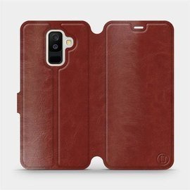 Phone Case Samsung Galaxy A6 Plus 2018 - Design Brown&Gray