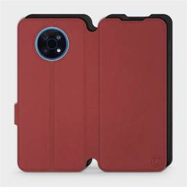 Phone Case Nokia G50 5G - Design Dark Red with Black