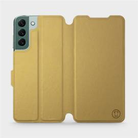 Phone Case Samsung Galaxy S22 Plus - Design Gold&Gray