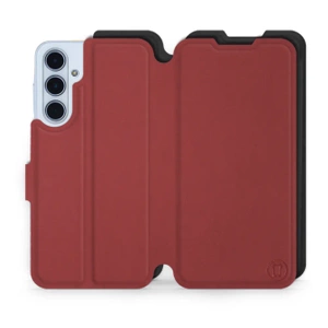 Phone Case Samsung Galaxy M35 5G - Design Dark Red with Black