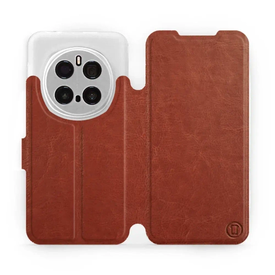 Hülle für Huawei Honor Magic7 Pro 5G - Farbe Brown&Gray