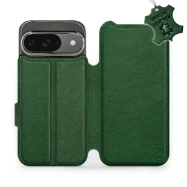 Hülle für Google Pixel 9 - Farbe Green Leather