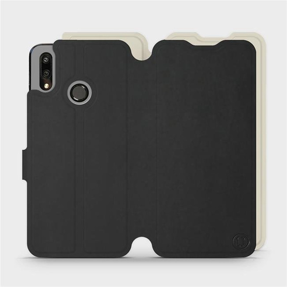 Hülle für Huawei P Smart 2019 - Farbe Schwarz mit Platin