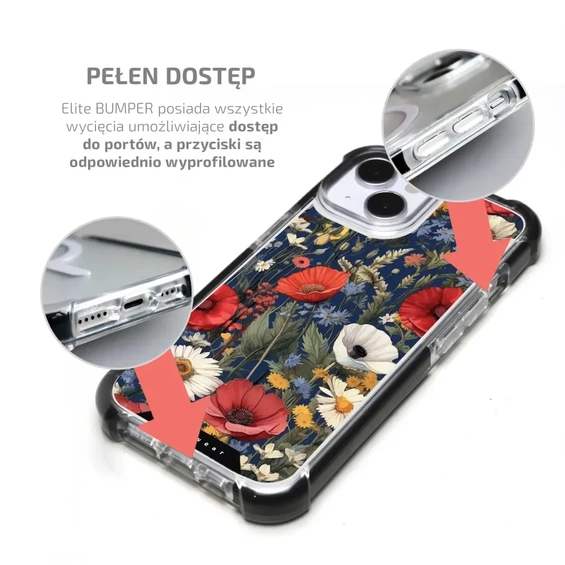 Case MagSafe Elite Bumper for Apple iPhone 15 Pro - Design D005D