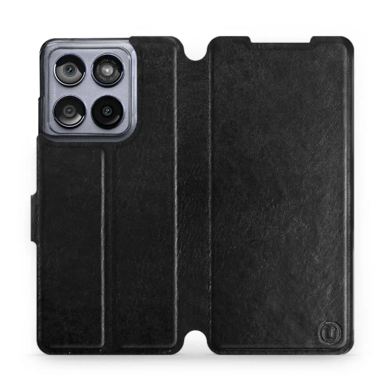 Phone Case Motorola Edge 60 Fusion - Design Black&Orange