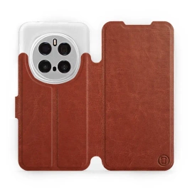 Phone Case Huawei Honor Magic7 Pro 5G - Design Brown&Orange