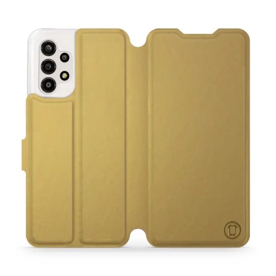 Phone Case Samsung Galaxy A13 4G - Design Gold&Gray