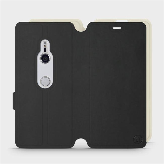 Phone Case Sony Xperia XZ3 - Design Black with Platinum