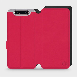 Phone Case Samsung Galaxy A80 - Design Red with Black