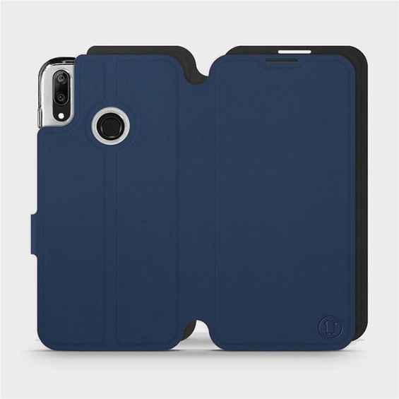 Phone Case Huawei Y7 2019 - Design Navy with Black