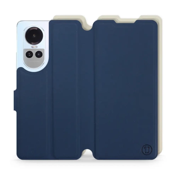 Phone Case OPPO Reno 10 5G - Design Navy with Platinum
