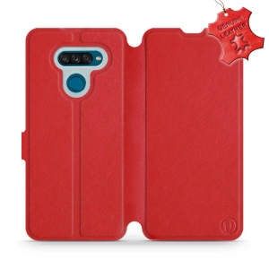 Phone Case LG K50S - Design Red Leather