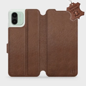 Phone Case Xiaomi Redmi A2 - Design Brown Leather