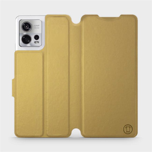Phone Case Motorola Edge 30 Fusion - Design Gold&Gray
