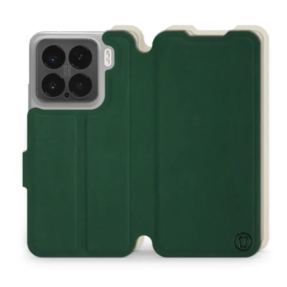 Phone Case Xiaomi 15 - Design Green with Platinum