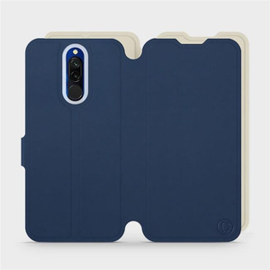 Phone Case Xiaomi Redmi 8 - Design Navy with Platinum