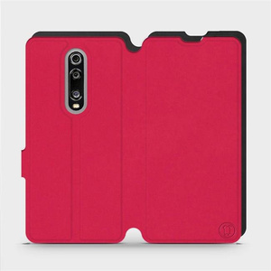 Hülle für Xiaomi Mi 9T Pro - Farbe Rot mit Schwarz