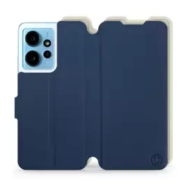 Phone Case Xiaomi Redmi Note 12 4G - Design Navy with Platinum