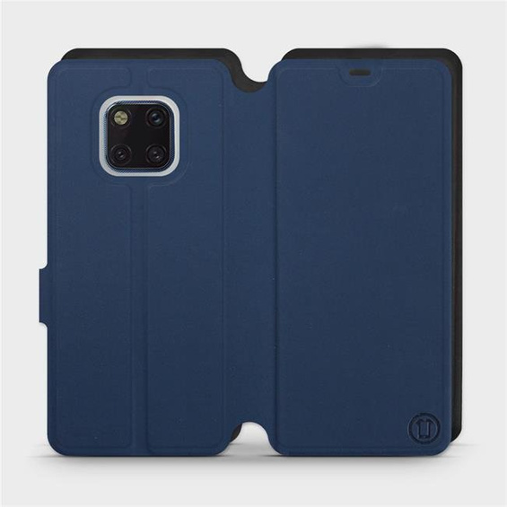 Phone Case Huawei Mate 20 Pro - Design Navy with Black
