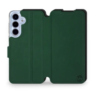 Etui Soft Touch do Samsung Galaxy S25 FE 5G - wzór Miejska zieleń z czernią