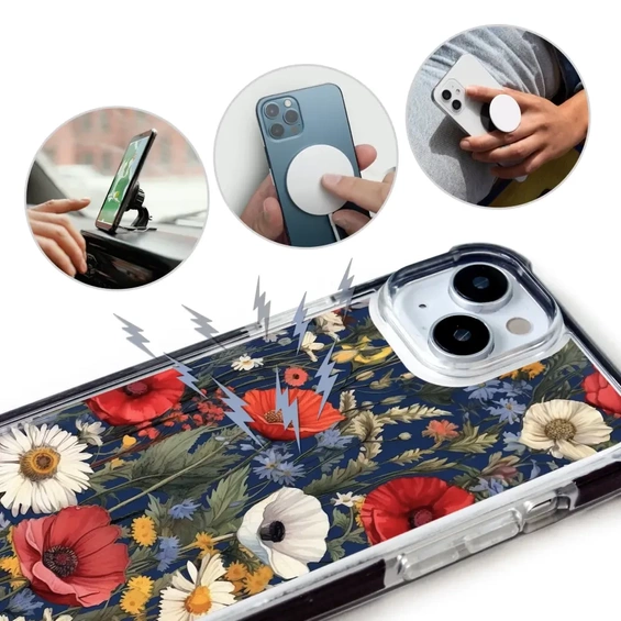 Etui MagSafe Elite Bumper Apple iPhone 13 Pro - wzór D005D